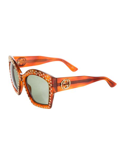 gucci starry sunglasses|gucci authentic sunglasses.